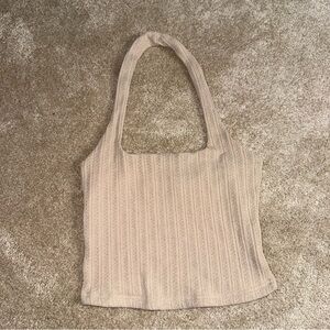 Shein | Dazy Beige Halter Tank Top